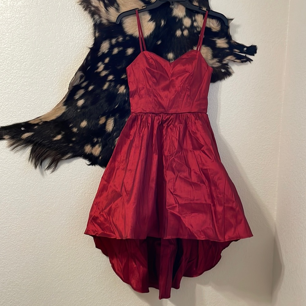 B. Darlin beautiful red party dress prom/formal